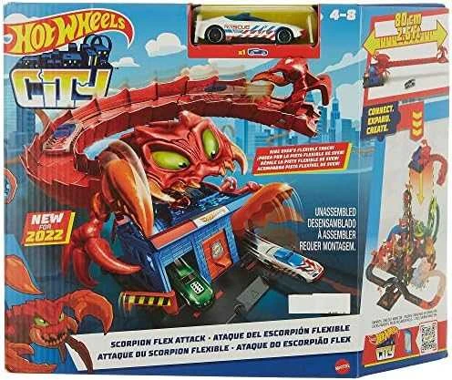 Mattel HOT WHEELS CITY trasų priedai (HDR29)