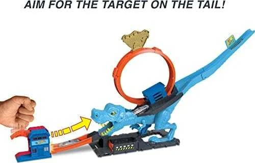 Mattel Hot Wheels rinkinys „Dinozauras su kilpa“