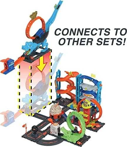 Mattel Hot Wheels rinkinys „Dinozauras su kilpa“