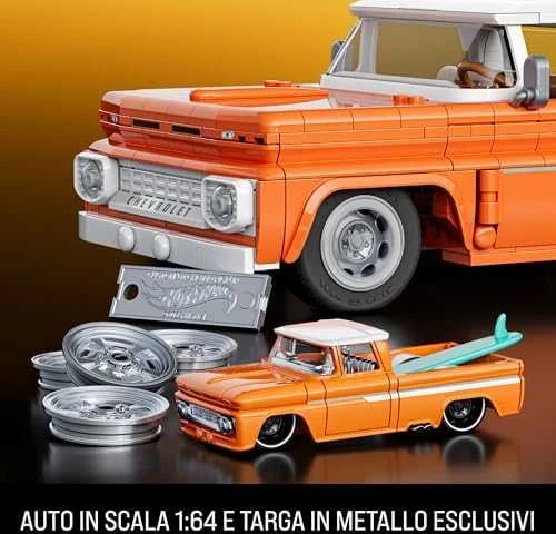 MATTEL BRICK SHOP HOT WHEELS konstruktorius – Elite Chevy (JFT20)