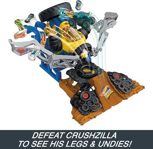 Mattel Žaislinis Hot Wheels Monster Trucks Mega-Wrex arena
