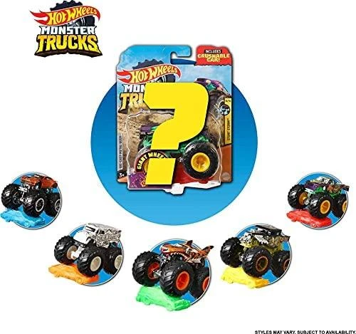 Mattel HOT WHEELS džipas (vidutinis), asort., FYJ44