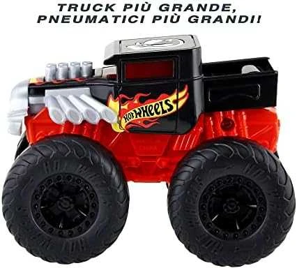 HOT WHEELS MONSTR TRUCK automobilis Roarin Wreckers Bone Shaker CU