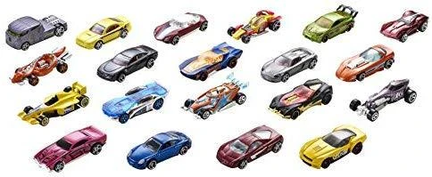 Mattel Dvidešimties „Hot Wheels“ automodelių rinkinys