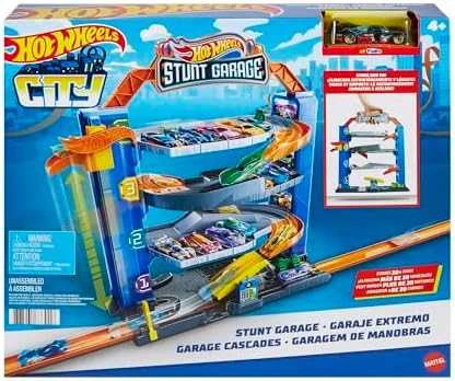 Mattel Hot Wheels garažas su triukais