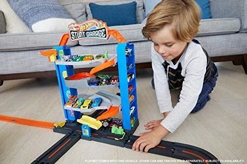 Mattel Hot Wheels garažas su triukais