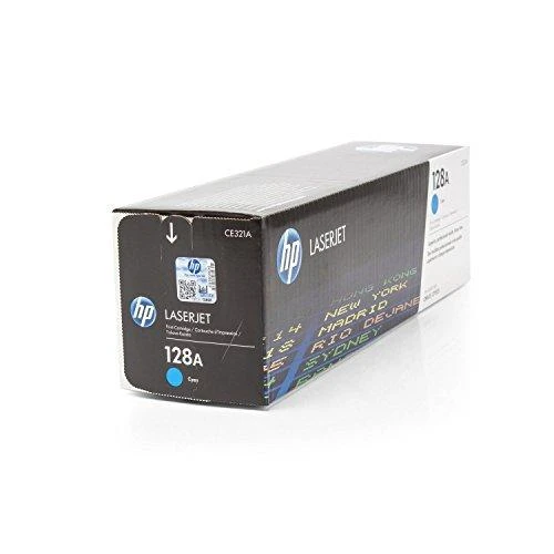 Hewlett Packard (HP) HP 128A, skirtas Color LaserJet CM1415 / CP1525 serijai Toneris Cyan (1 300 puslapių)