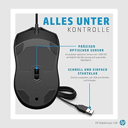 Hewlett Packard (HP) HP 150 USB Pelė su laidu - Juodas