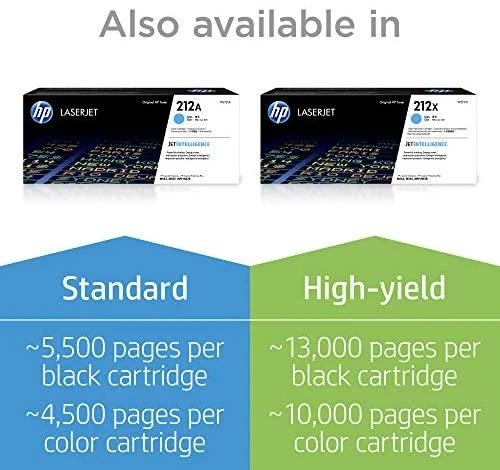 Hewlett Packard (HP) HP 212X (W2120X) Lazerinė kasetė, Juoda