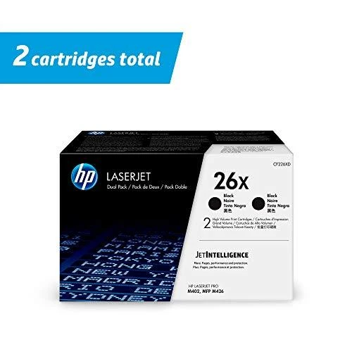 Hewlett Packard (HP) HP No.26X (CF226XD), juoda kasetė