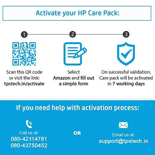 „Hewlett Packard“ (HP) HP eCarePack 3 metai „On Site Service“ Tik kitą darbo dieną stalinis kompiuteris su 1 metų standartine garantija