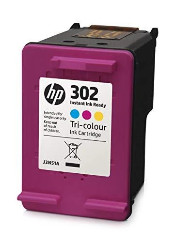HP 302 trispalvė rašalinė