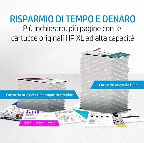 „Hewlett Packard“ (HP) HP trijų spalvų originali rašalo kasetė HP 302XL rašalas, žydra, rausvai raudona, geltona