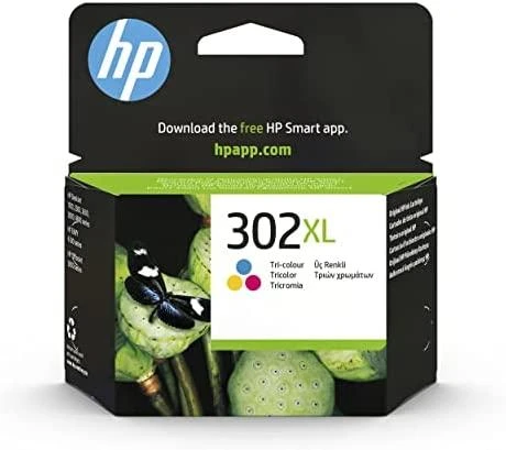 Hewlett Packard (HP) HP 302XL Tri-color (F6U67AE) Rašalinė kasetė, CMY