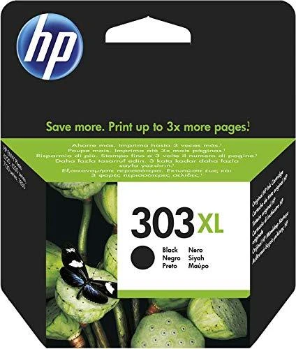 Hewlett Packard (HP) HP 303XL didelės talpos juodo rašalo kasetė, 600 puslapių, skirta HP ENVY Photo 6230, 7130, 7134, 7830 spausdintuvams