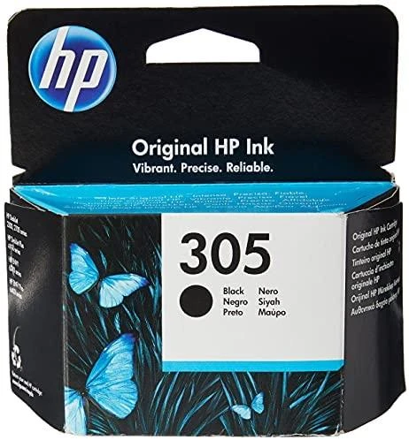 Hewlett Packard (HP) Originali HP 305 juoda rašalo kasetė