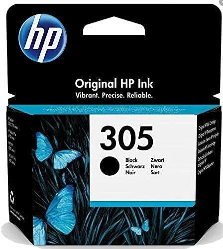 Hewlett Packard (HP) Originali HP 305 juoda rašalo kasetė