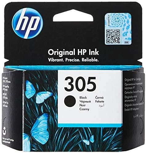Hewlett Packard (HP) HP 305 (3YM61AE) Rašalinė kasetė, Juoda