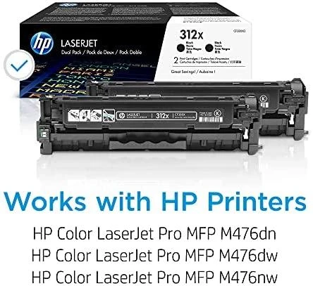 Hewlett Packard (HP) Toneris HP juoda sp. HP 312X, HP312XCF380XD, 4400 psl.