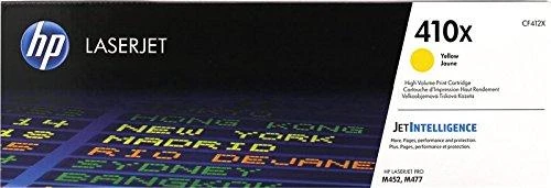 „Hewlett Packard“ (HP) HP 410X didelio našumo „Geltona“ originali „LaserJet“ dažų kasetė (5 000 puslapių)