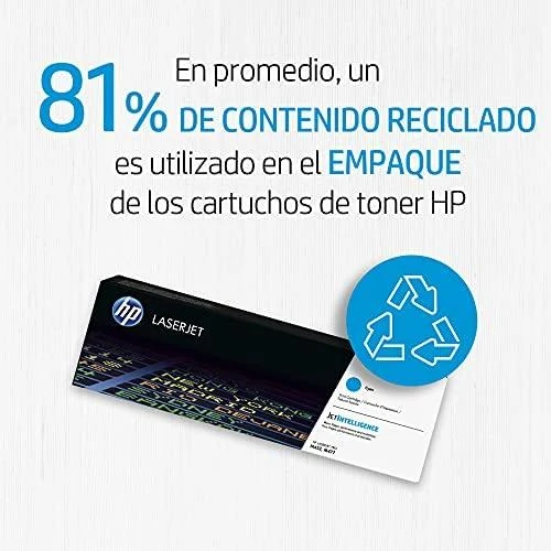 Hewlett Packard (HP) HP 410X didelės našumo purpurinė originali LaserJet dažų kasetė (5 000 puslapių)