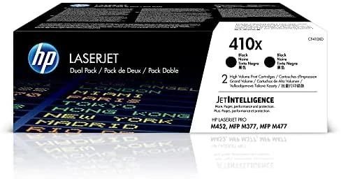 Hewlett Packard (HP) HP No.410X (CF410XD), juoda kasetė