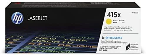 Hewlett Packard (HP) HP (W2032X, 415X), geltona kasetė