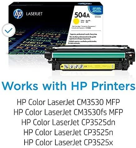 Hewlett Packard (HP) „HP Color LaserJet CP3525/CM3530 Geltona“ spausdinimo kasetė (7 000 puslapių)