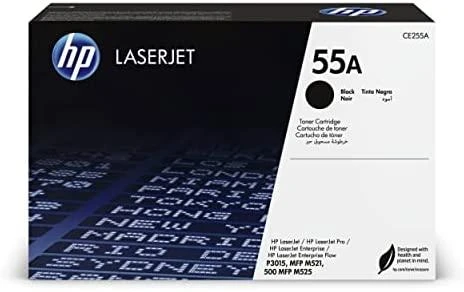 „Hewlett Packard“ (HP) „HP Toneris Juodas 55A“, skirtas P3015 LaserJet (6 000 puslapių)