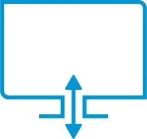 „Hewlett Packard“ (HP) „HP E24i G4 WUXGA“ monitorius – 24 colių, 1920 x 1200 WUXGA, 250 nitų, 60 Hz, AG, IPS, HDMI/VGA/DisplayPort, 4 USB-A, reguliuojamo aukščio / pakreipimo / pasukimo / sukimosi ašys, 3 metimai