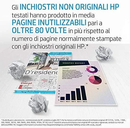 Hewlett Packard (HP) HP 62 Juodas originalus rašalo kasetė