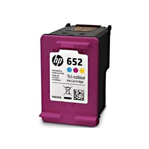 „Hewlett Packard“ (HP) HP 652 trijų spalvų originali rašalo kasetė „Advantage“