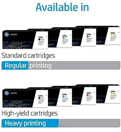 Hewlett Packard (HP) HP 659A (W2010A) Lazerinė kasetė, Juoda