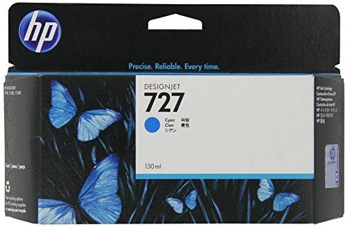 Hewlett Packard (HP) HP no.727 Cyan Ink Cartridge 130 ml, skirta T920,T1500,T2500 serijai