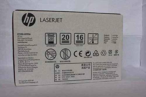 Hewlett Packard (HP) HP CF280X kasetė, juoda, didelės talpos