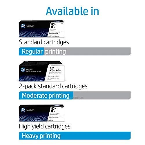 Hewlett Packard (HP) HP 83A Juodas Toneris Cartrige, 1500 pages, for Laserjet Pro M125nw, M127fn, M127fw