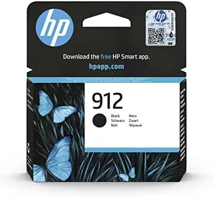 Hewlett Packard (HP) Hewlett-Packard 912 (3YL80AE), juoda kasetė