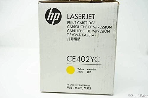 Hewlett Packard (HP) HP 507A kasetė, geltona, didelės talpos