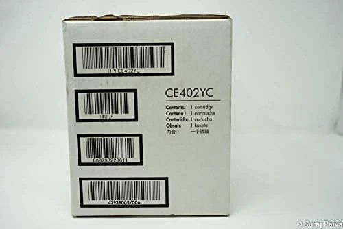 Hewlett Packard (HP) HP 507A kasetė, geltona, didelės talpos