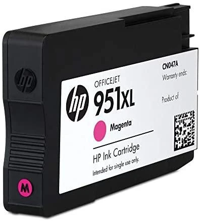 Hewlett Packard (HP) HP 951XL didelio našumo purpurinė rašalo kasetė, 1500 puslapių, skirta Officejet 8600 Pro