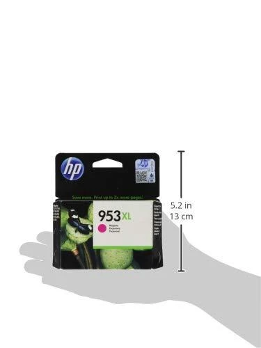Hewlett Packard (HP) HP 953XL didelio našumo purpurinė rašalo kasetė, 1600 puslapių, skirta HP OfficeJet Pro 8218,8710,8720,8730,8740