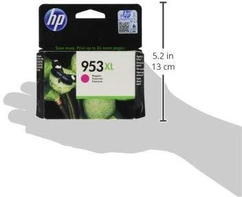 Hewlett Packard (HP) HP 953XL didelio našumo purpurinė rašalo kasetė, 1600 puslapių, skirta HP OfficeJet Pro 8218,8710,8720,8730,8740
