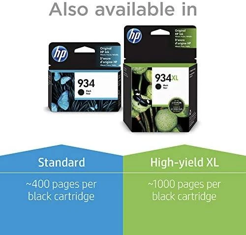 Hewlett Packard (HP) HP 934XL didelio našumo Juodas originali rašalo kasetė