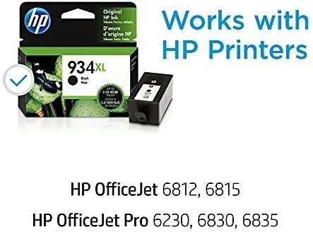 Hewlett Packard (HP) HP 934XL didelio našumo Juodas originali rašalo kasetė