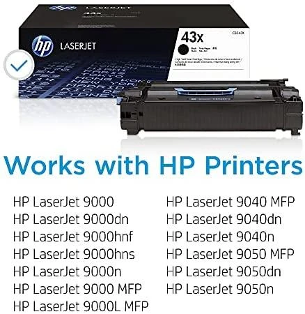 Hewlett Packard (HP) HP Toneris Juodas 43X for LaserJet 9000-/9050-series (30.000 pages)