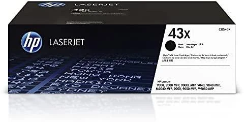 Hewlett Packard (HP) HP Toneris Juodas 43X for LaserJet 9000-/9050-series (30.000 pages)