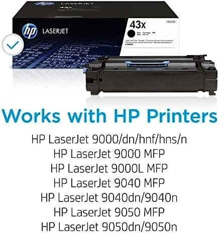 Hewlett Packard (HP) HP Toneris Juodas 43X for LaserJet 9000-/9050-series (30.000 pages)