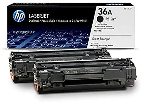 Hewlett Packard (HP) HP Toneris Juodas 36A, skirtas LaserJet 1505/1522, dvigubas paketas (2x2 000 puslapių)