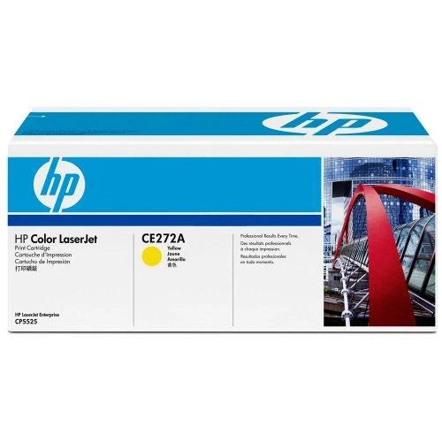 Hewlett Packard (HP) HP Color Laserjet CP5525 series Toneris Geltona (15 000 puslapių)