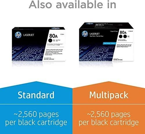 Hewlett Packard (HP) HP Toneris Juodas 80X, skirtas LaserJet Pro 400 MFP M425 Spausdintuvas Series (2x6.900 puslapių)